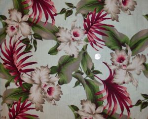 Orchids on Seagreen
